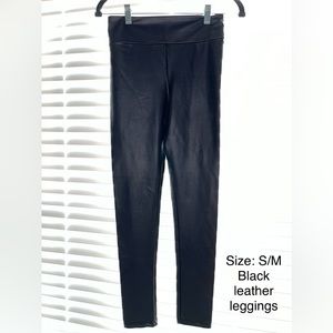 Faux Leather Leggings
